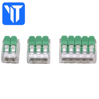Bornier rapide standard américain OJ-14.1kg fente en matériau de cuivre presse filetée sans vis enfichable 2 2 bornes borne à sertir
