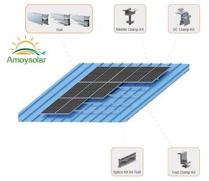 Kit de montage de panneaux solaires <span class=keywords><strong>pour</strong></span> <span class=keywords><strong>caravane</strong></span>, rail de 4,2 m, support de panneaux solaires <span class=keywords><strong>pas</strong></span> <span class=keywords><strong>cher</strong></span>, support de panneaux solaires blanc, fixation <span class=keywords><strong>pour</strong></span> camping-car, livraison directe d'usine - Product Image 2