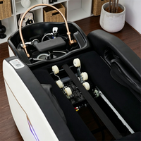 Fauteuil de lavage moderne pour salon de coiffure avec thérapie aquatique, massage thaïlandais électrique intelligent et automatique, et lit de spa capillaire coréen