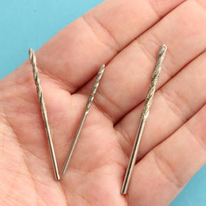 Foret diamanté Moliheng à pointe spirale brillante non revêtue, à queue ronde, pour la réparation de la maçonnerie, des murs, des sols et des carreaux - Product Image 1