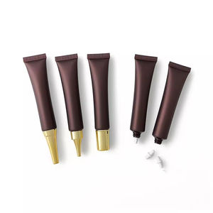 Envase de 20 ml, Tubo de Plástico Suave Reciclable, Color Marrón Mate, para Lápiz Labial y Cosméticos, con Tapa de Rosca - Product Image 5