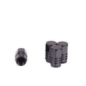 Tapas de Válvula para Neumáticos de Coche de Aleación de Aluminio, Rojas, Paquete de Cuatro, Decorativas, para Reemplazo y Reparación, Estándar Americano - Product Image 3