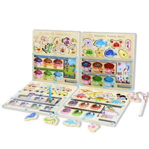 Nuovo Giocattolo Montessori 2026: Divertente Gioco di Pesca Magnetica con Tavola di Abbinamento, Molteplici Modalità di Gioco, Sviluppo del Pensiero Logico e Educativo - Product Image 1