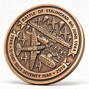 เหรียญที่ระลึกแบบหล่อขึ้นรูปด้วยโลหะผสมสังกะสีแบบกำหนดเอง ลายนูนสามมิติ ตกแต่งแบบโบราณ สำหรับสะสมในโอกาสครบรอบและวันฮาโลวีน - Product Image 6