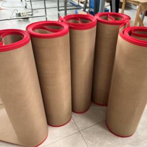 สายพานลำเลียงผ้าทอแบบเส้นใย <span class=keywords><strong>PTFE</strong></span> ทนความร้อนสูง - Product Image 3