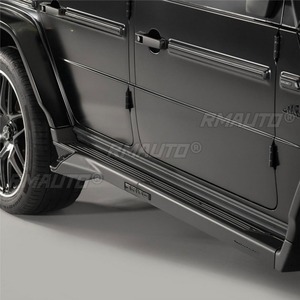 Para Mercedes-Benz G500 G63 G350 G350D G400D 2018-2022 Accesorios para Coche: Estribos Laterales con Salida de Escape Doble, Barras Nerf y Kit de Carrocería Inferior - Product Image 5