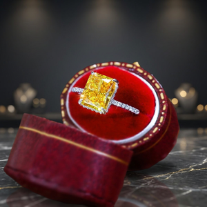 Anillo de Diamantes con Halo Hexagonal Elegante de Excelente Calidad, Diseño Geométrico para Mujer, Joyería Clásica para Novia, Regalo de Moda - Product Image 4