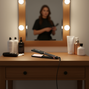 Plancha de Pelo Vevor de Titanio de 2 Pulgadas con Pantalla LCD y Doble Voltaje para Uso Profesional - Product Image 2