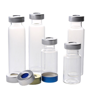 Flacons d'échantillons en verre transparent avec bouchon à vis 10 ml pour le stockage en laboratoire de médicaments liquides et les tests – Marque XZ LAB, Zhejiang, Chine - Product Image 1