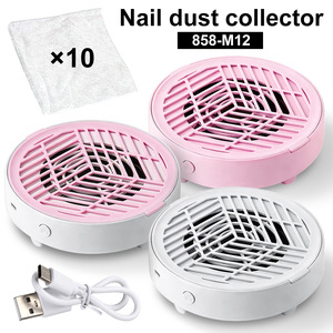 Factory Directly Sale <b>Mini</b> Nail Dust Collector Portable Desktop Nail Dust Vacuum Low Noise Nail <b>Drill</b> Dust Collector - Product Image 1