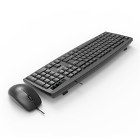 Ensemble clavier et souris filaire USB de haute qualité, 104 touches, pour usage bureautique, modèle T13s, avec conception