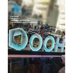 Abyssal nhân vật tùy chỉnh dẫn đăng ký Làm thế nào để làm cho 3D ký ngoài trời 3D Acrylic thư ký làm máy nhà sản xuất bán buôn - Product Image 2