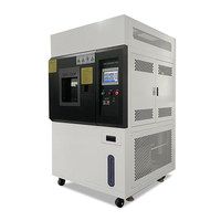 Cámara de prueba de arco de xenón con pulverización de agua de control de humedad y ciclo oscuro para prueba de simulación de solidez a la luz y a la intemperie