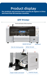 Nouvelle imprimante DTF A3 XP600 à grande vitesse entièrement automatique pour l'impression de t-shirts colorés à pigment pour les petites entreprises - Product Image 5