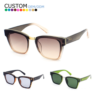 Hot Selling Luxury Designer Sun Glasses Fashion Trendy Vintage Square Frame Men Sunglasses - Product Image 1