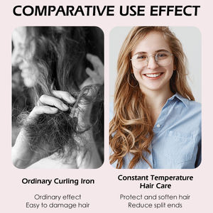 <span class=keywords><strong>Rizador</strong></span> de Pelo <span class=keywords><strong>Profesional</strong></span> <span class=keywords><strong>Cónico</strong></span> de 230 Grados, Rizos Profundos y Ondulados, Plancha de Rizar Larga con Pantalla LCD de Temperatura - Product Image 5