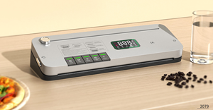 6-in-1 kỹ thuật số hẹn giờ thực phẩm chân không niêm phong máy 75kpa hút mạnh mẽ bên ngoài cắt tự động mô hình nhựa cho khô/ướt thực phẩm - Product Image 5