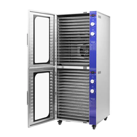 Déshydrateur alimentaire en acier inoxydable à 32 étages, 3000 W, bouton mécanique, sécheuse alimentaire, minuterie, fruits, légumes, 4 moteurs, machine de déshydratation