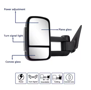 Espejo Retrovisor Lateral Extensible de Alta Calidad para BT-50 2020+, con Luz de Señalización, ABS+Vidrio, Nuevo - Product Image 4