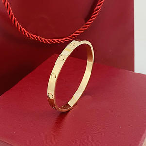 Jessy Jewelry 2026 Fashion Luxury High Quality French Style <strong>Bracelet</strong> <strong>LOVE</strong> Screw Motif Open Cuff Bangle <strong>Cartierred</strong> <strong>Bracelet</strong> - Product Image 5