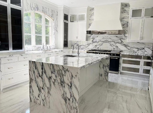 Đá Nhân Tạo Được Đánh Bóng 1200*2400Mm Sứ Lát Đá Cẩm Thạch Tấm Mặt Bàn Bếp Bàn Trang Điểm Bán Buôn - Product Image 4