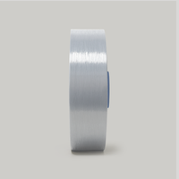 Fil POY en polyester teint en masse 300D haute ténacité écologique pour tissus industriels (vente en gros)