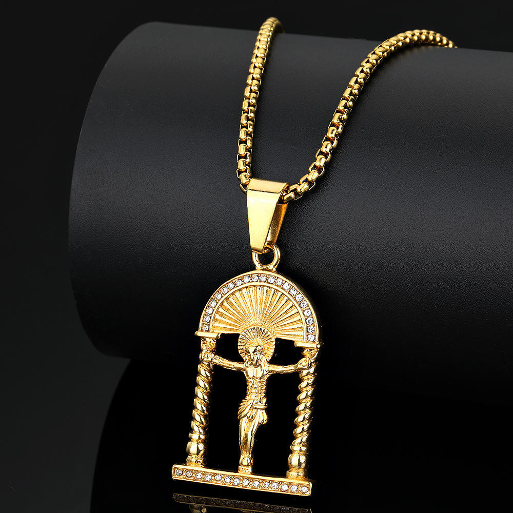 จี้เดี่ยวสีทองไม่มีโซ่