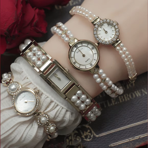 <span class=keywords><strong>Reloj</strong></span> de Pulsera con Correa de Perlas Estilo 2026, <span class=keywords><strong>Reloj</strong></span> de Cuarzo de Alta Calidad para <span class=keywords><strong>Mujer</strong></span>, <span class=keywords><strong>Reloj</strong></span> de Lujo Exquisito para <span class=keywords><strong>Mujer</strong></span> - Product Image 1