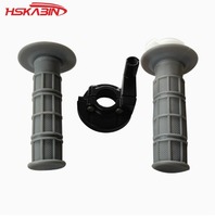 Poignées de guidon en PU extra-douces, poignée d'accélérateur, corps d'accélérateur, câble d'accélérateur pour CRF50/CRF70 taille 7/8