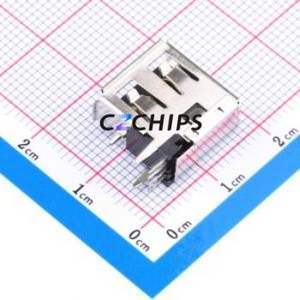 906-152A1021D10200 USB Connector Through hole Component (THT) Connector ( Mounting Type: Side Insert ) - Product Image 2
