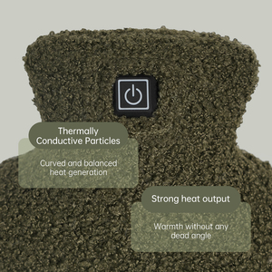 Chauffe-mains électrique USB portable en graphène pour l'hiver avec 3 réglages de température et compresse chaude chauffante - Product Image 4