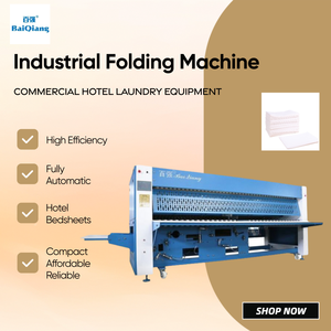 Macchina Industriale Automatica Monocanale per Stendere e Piegare Tessuti, Prezzo del Produttore per Lavanderie Commerciali - Product Image 3
