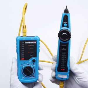 FWT11 Network Cable Locator RJ45 RJ11 Wire Tracer Tone Scanner For Line <b>Testing</b> And Continuity Check - Product Image 2