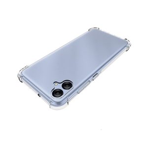 Funda de teléfono transparente a prueba de golpes para <span class=keywords><strong>Samsung</strong></span> <span class=keywords><strong>Galaxy</strong></span> M55 C55 A25 M14 F14 M54 <span class=keywords><strong>F54</strong></span> A34 A04E A04S 4G 5G, funda de silicona transparente TPU - Product Image 4