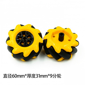 Rueda Mecanum para <span class=keywords><strong>Arduino</strong></span> Smart <span class=keywords><strong>Robot</strong></span> Car Rueda omnidireccional universal para kits de robótica - Product Image 5