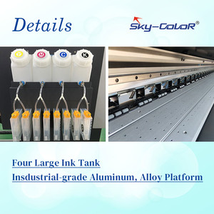 Impresora <span class=keywords><strong>Plotter</strong></span> Digital <span class=keywords><strong>de</strong></span> Gran Formato Skycolor <span class=keywords><strong>de</strong></span> 3.2m <span class=keywords><strong>de</strong></span> Ancho para Vinilo y Adhesivos, con Tinta Eco Solvente I3200, 220V - Product Image 5