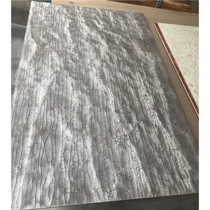 unique design new material wall paper design artificial resin wood wall panel