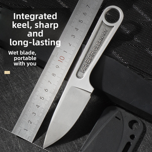 Coltello KA-BAR 119 Personalizzabile da Campeggio e Outdoor, Piccolo e Dritto Interamente in Acciaio, da Sopravvivenza con Fodero in Plastica OEM/ODM - Product Image 4