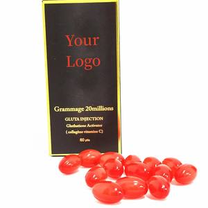 Cápsulas de gel de glutathione, pastillas blanqueadoras para la piel, colágeno, vitamina c, venta al por mayor - Product Image 3