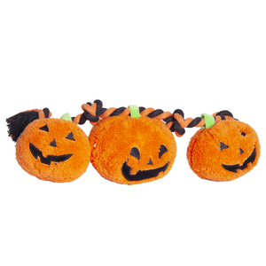 Juguetes para mascotas de alta calidad divertido lindo 2024 nuevo juguete de calabaza de Halloween JACK Aterns en una cuerda-naranja + juguetes de peluche personalizados - Product Image 2