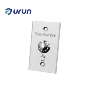 Hoge Kwaliteit Dc 12V 86*50Mm Aluminium <span class=keywords><strong>Push</strong></span> <span class=keywords><strong>Exit</strong></span> Knop Met 4Mm Dikte Paneel Voor Deur Toegangscontrole Systeem - Product Image 2