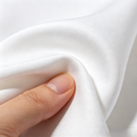 Parure de lit de luxe pour hôtel, collection de qualité supérieure, en coton blanc, avec taie d'oreiller et drap plat