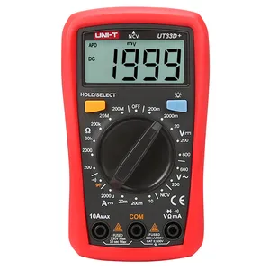 Multimeter Digital UT33, UNI-T UT33, Multimeter Digital, presisi tinggi, listrik kecil, rumah tangga, Anti pembakar, Ammeter pintar, pengukuran Non kontak