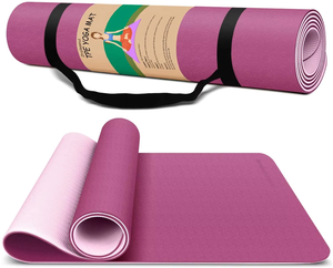 เสื่อโยคะพีวีซีหนา8มม. สำหรับออกกำลังกายในร่ม2025 - Product Image 6