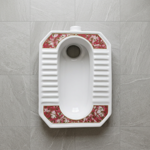 สุขภัณฑ์เซรามิกแบบนั่งยองห้องน้ำดีไซน์ทันสมัยทำความสะอาดง่าย - Product Image 2