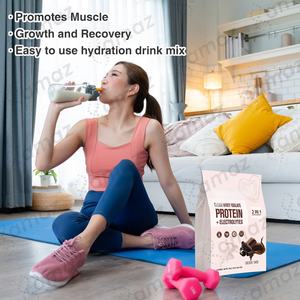 Protéine Isolat de Lactosérum Transparente Marque Blanche <span class=keywords><strong>Sans</strong></span> <span class=keywords><strong>Lactose</strong></span> <span class=keywords><strong>Sans</strong></span> <span class=keywords><strong>Gluten</strong></span> Saveur Naturelle Punch Tropical 20g Poudre Protéinée - Product Image 4