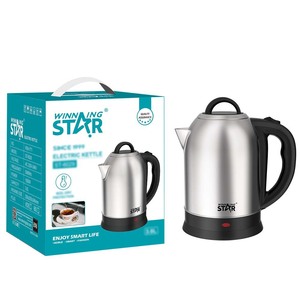 Winning Star Electric <b>Kettle</b> 3L Stainless Steel <b>Water</b> Boiler Household Use - Product Image 1