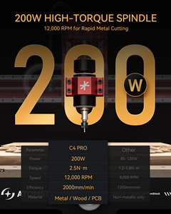 ATOMSTACK Pro Wood Router Laser Engraving <b>Machine</b> to Mark Plastic 3D Materials for Cutter ATOMSTACK CNC Laser Engraver New Pr - Product Image 2