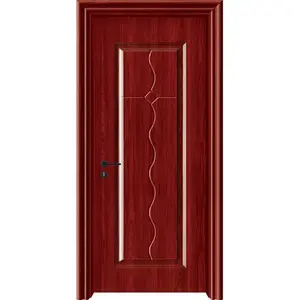 Ev için mükemmel güvenlik iç sert ahşap kapılar taşınabilir Modern ahşap iç kapılar