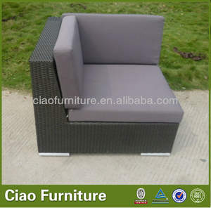 Divano da <span class=keywords><strong>esterno</strong></span> modulare da giardino a forma di l con mobili in <span class=keywords><strong>rattan</strong></span> <span class=keywords><strong>sintetico</strong></span> - Product Image 5